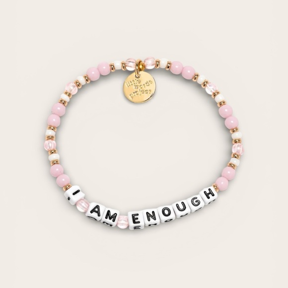 Little Words Project Jewelry - Little Words Project I AM ENOUGH  Inspirational Bracelet Size Small